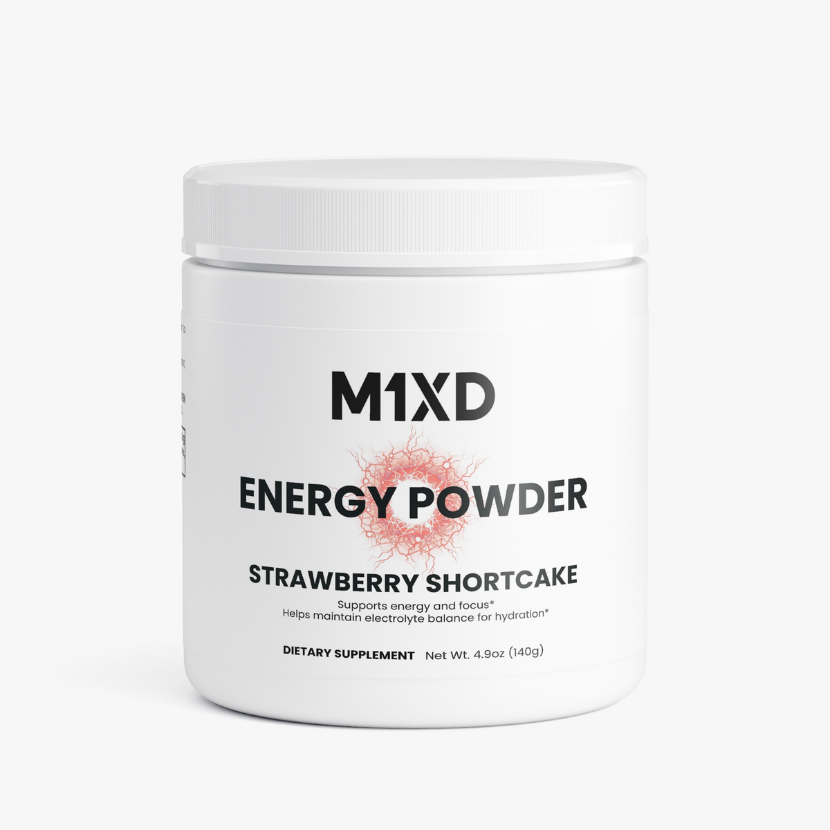 Energy Powder (Strawberry Shortcake)