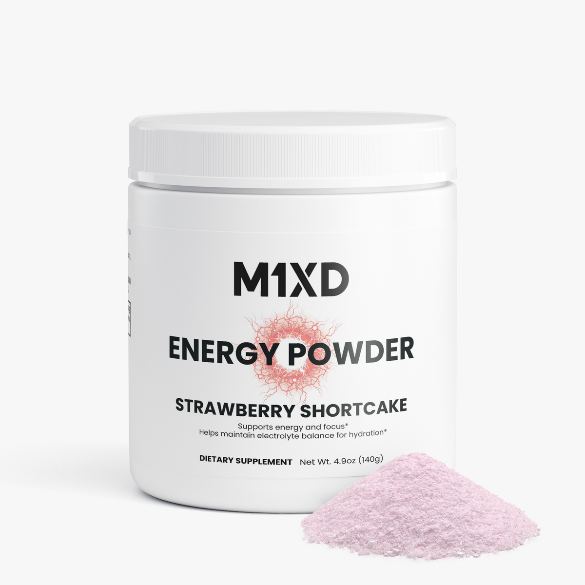Energy Powder (Strawberry Shortcake)