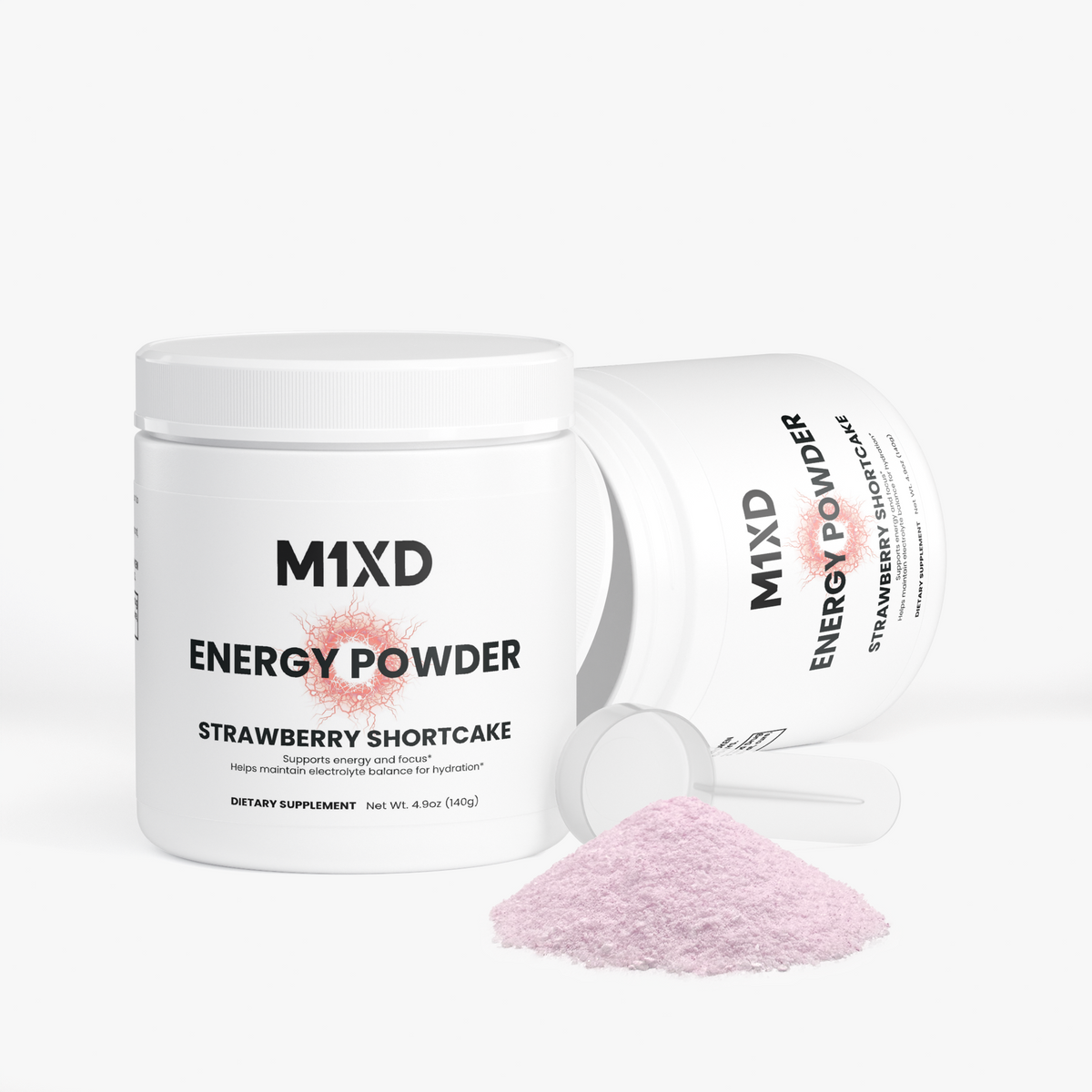 Energy Powder (Strawberry Shortcake)